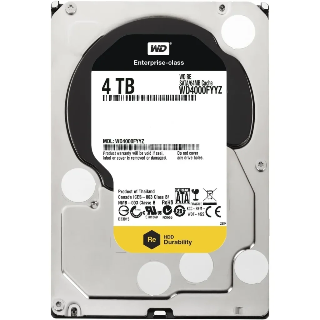 4TB SATA Enterprise Hard Drive